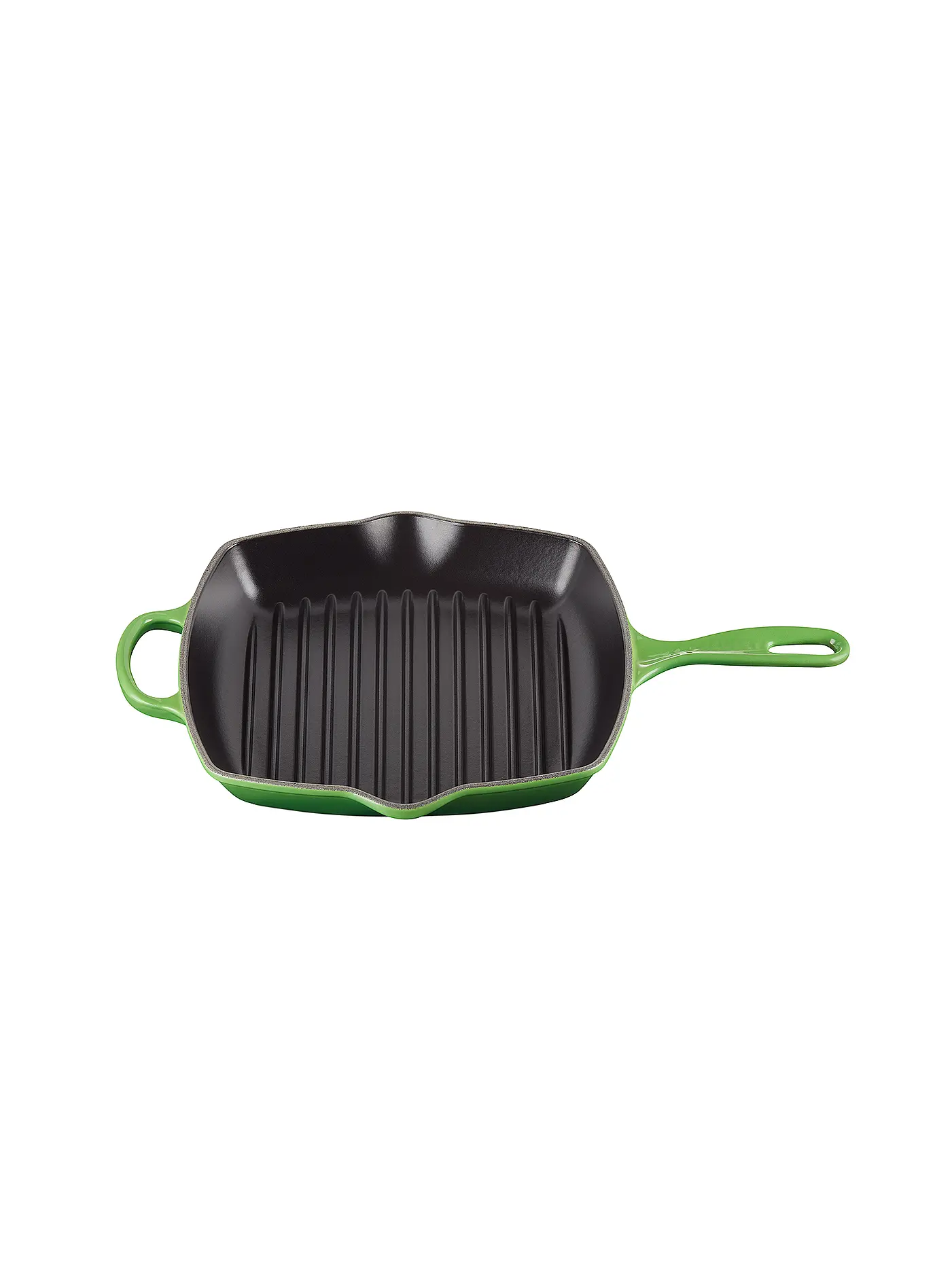 LE CREUSET | Grillpfanne quadratisch 26x26cm "Signature" (Ofenrot) | grün